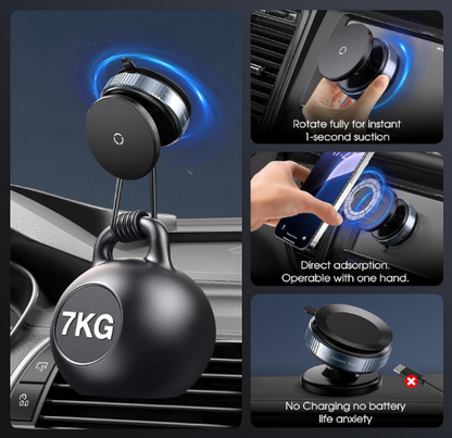 MagPro 360° Magnetic Car Mount – Super Strong Suction Phone Holder for iPhone 12-16 & All Smartphones